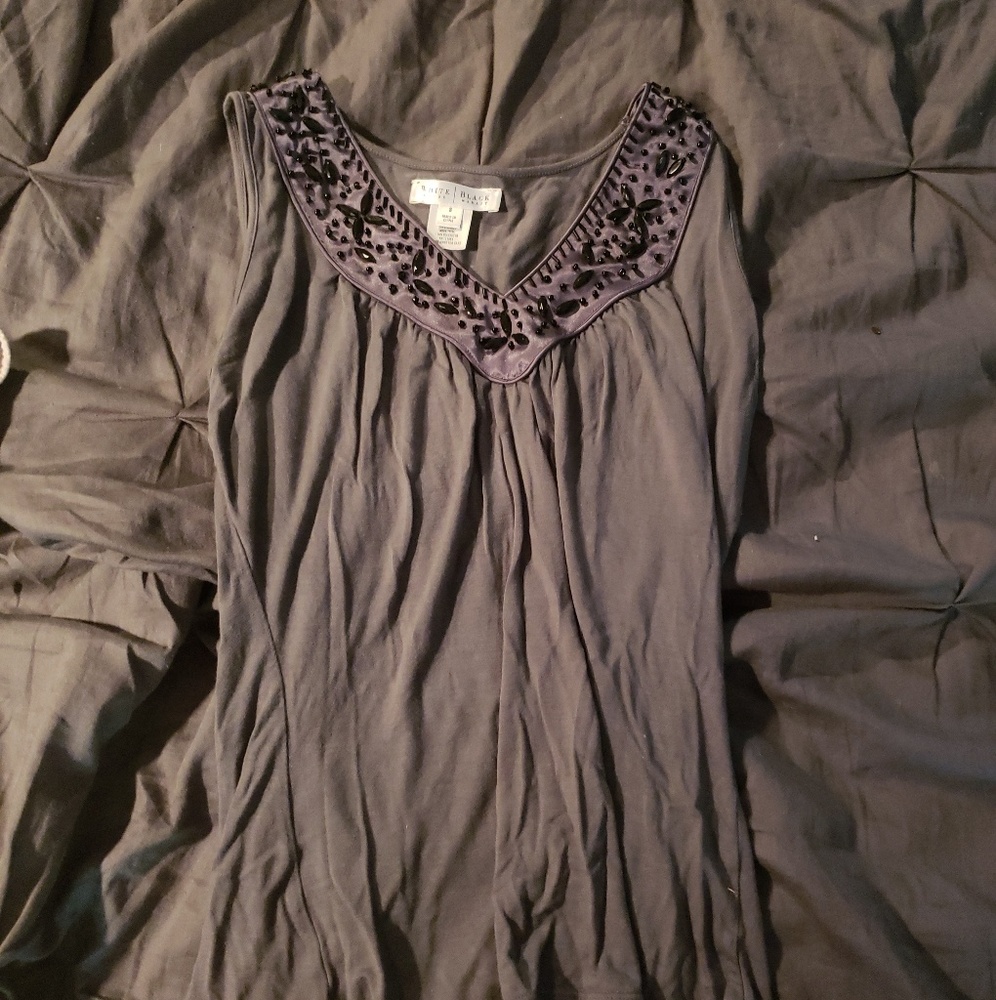 Dressy sleeveless top